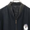 CAPTAIN SANTA Back Print Reversible Zip Jacket Black Series Men's Used