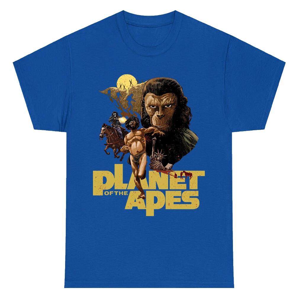 Planet of The Apes Movie Men s Royal Blue S