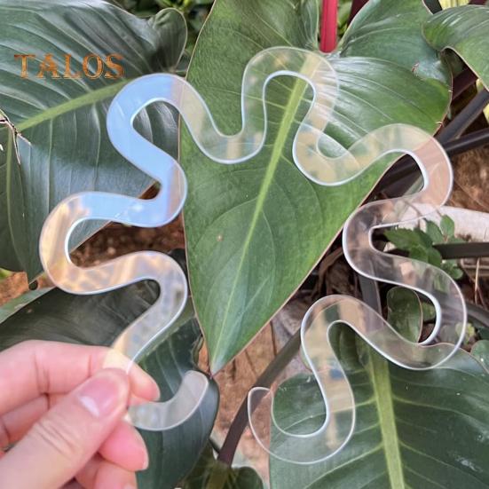 Monstera-Pflanzenstützhalter, wiederverwendbarer Pflanzengreifer in Blumenform, Stielhalter, Monstera-Pflanzenhaltestütze für Pflanzen im Innen- und Außenbereich