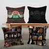 Friends Tv Show Cushion Cover Polyester Sofa Cushions Decorative Throw Pillows Home Decoration Pillowcover
