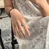 Lovely Adjustable Rings Zircon Jewelry Rings Girl Couple Women Valentine's Day Gifts