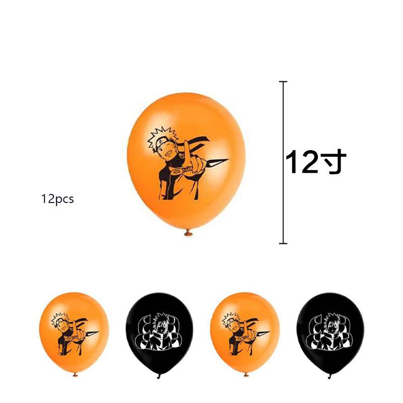 

Ниндзя Наруто Тематические принадлежности для вечеринки Декор Баннер Воздушный шар Топпер для торта Взрослые Дети 12 Balloons