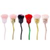 Nail Art Rose Brush Nail Art Dust Brush Soft Bristle Brush Various Colors Optional Nail Art Tool Cleaning Brush