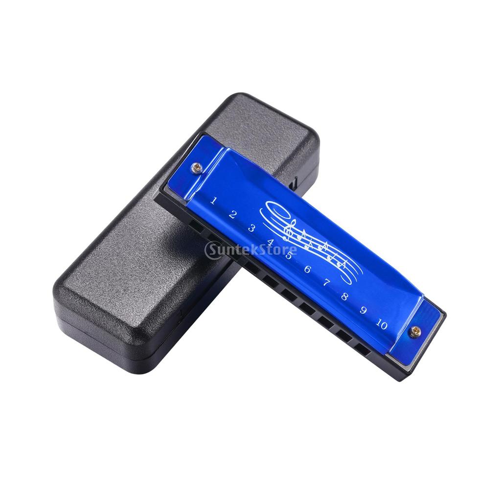 10 holes Harmonica Mouth Organ 20 Tone Practical Musical Instrument play Harmonica for Stage Party Activity Beginner toddlers