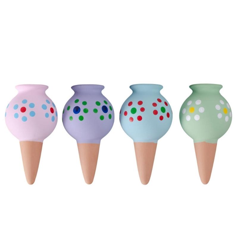 

4pcs Indoor Gardening Automatic Watering Cones Stakes for Plant, Hydrospikes Moisture Systems Flowers Irrigation Systems 1