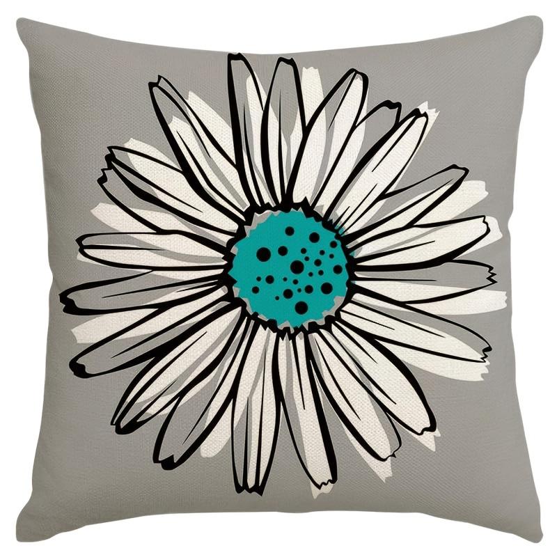 Nordic Cyan Sweet Home Pillowcase Home Decoration Living Room Sofa Decoration Pillowcase 40*40 Car Cushion Cover 50x50 60*60