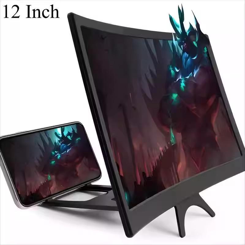 12" HD Curved Screen Phone Amplifier with Stand