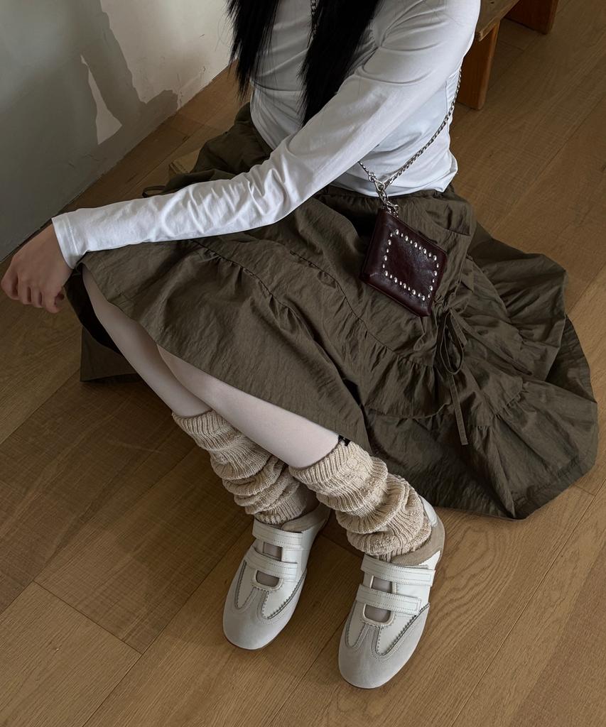 Khiho Twin Velcro Mary Jane Sneakers / 3 Colors
