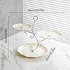 Ru Han Light Luxury Multi-layer Plastic Fruit Plate