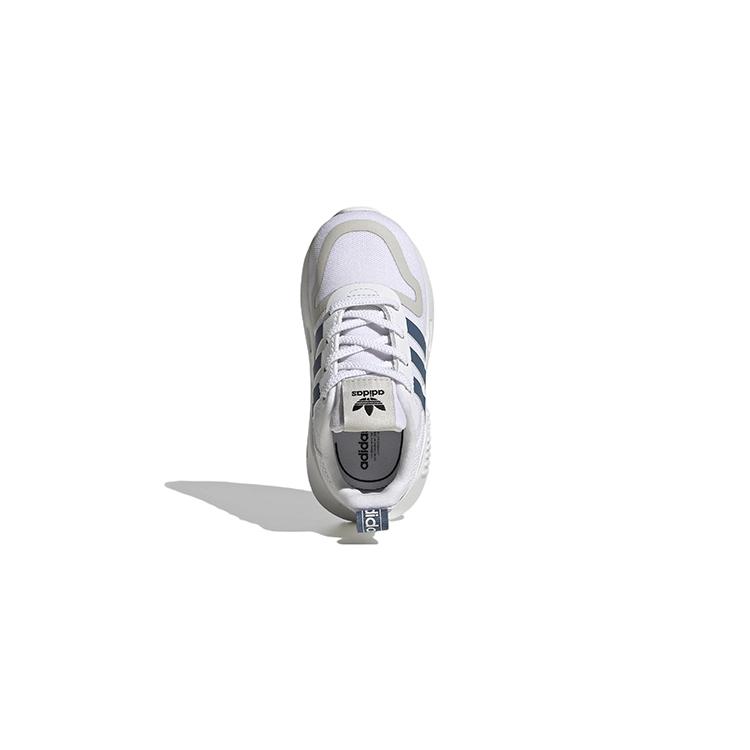 Adidas Originals MultixMulti Breathable And Wear resistant Low top Toddler Shoes White Gray Blue Infant And Toddler GX4262