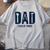 Dad Fixer Of Things Tshirt Tool Graphic Print Casual Short Sleeve Unisexs Tee Fathers Day Gift For Handyunisex Dad Repair Fathers Top