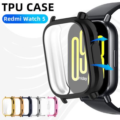 Θήκη για Xiaomi Redmi Watch 5 Active/Lite Προστατευτική Θήκη Οθόνης Μαλακή TPU Ολόπλευρη Προστατευτική Θήκη Μπροστινής Όψης Αξεσουάρ