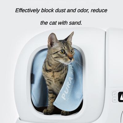 PETKIT Stofgordijn Klein Magnetisch Kleine Katentoilet MAX Specifieke Poortiere Blokkeert Stof en Geuren Vermindert Zand Privacy Kattenbenodigdheden