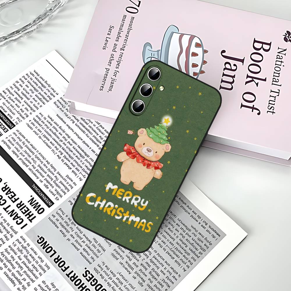 Merry Christmas Phone Case For Samsung Galaxy S21 S22 S23 S24ULTRA S25ULTRA FE Ultra Plus5G A52S S26 Soft Cover