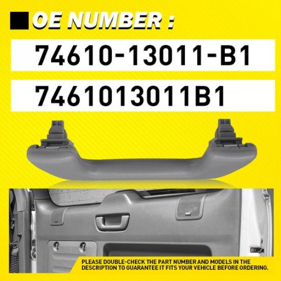Gray/Tan Van Hatch Rear Interior Grip Back Door 2003-2009 for Toyota Lexus GX470
