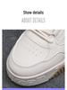 Niche Versatile Height-Increasing White High-Top Sneakers for Men - Trendy Casual Sports Shoes for Spring, Summer, and Autumn.