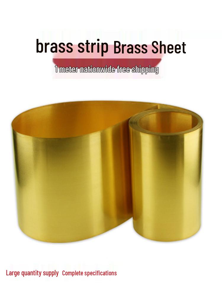 Brass & Copper Materials: Brass Strip, Sheet, Plate, Foil; Copper Strip; Thin Brass Sheet (0.01-1.0mm)