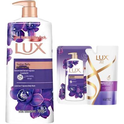Ensemble Lux Lotus Parfumé Gel Douche & Soin Capillaire