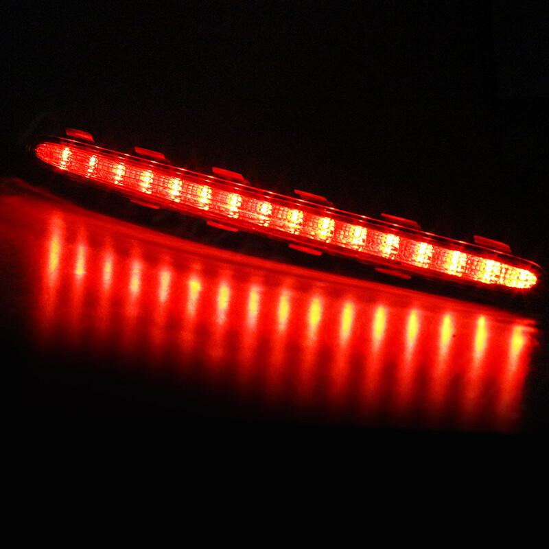 For 2003-2009 Mercedes W209 Clk320 CLK500 Trunk 3Rd Third Brake Stop Light Lamp-