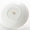 NARUMI Plate, Chinese Cuisine Dish, 23cm, White, Simple, Deep, Microwave Safe, Made in Japan, 9000-1926