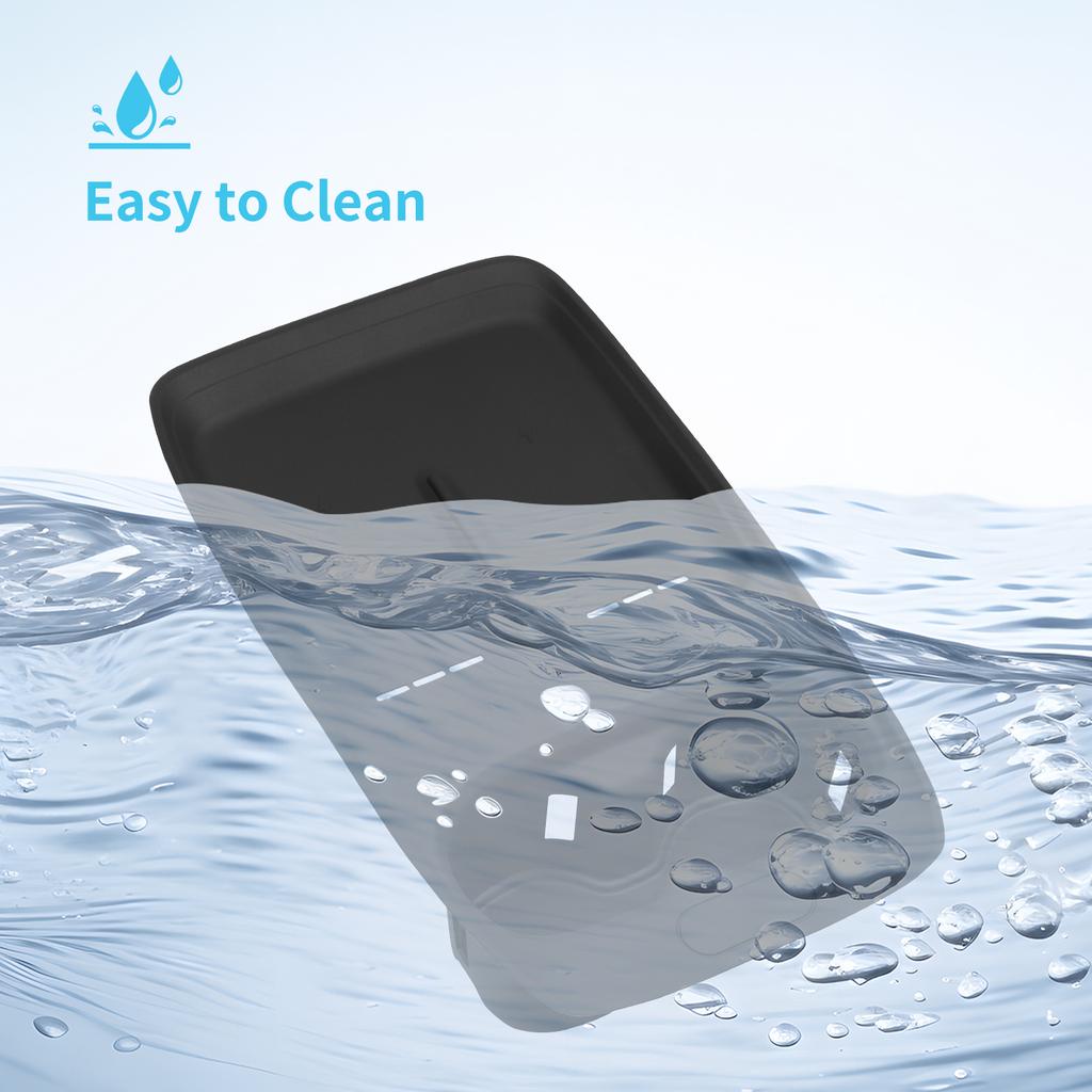 For Xpeng P7+ Anti-Slip Pad With Cup Holder Car Silicone Wireless Phone Anti Dirt Mat Interior Accessories Black