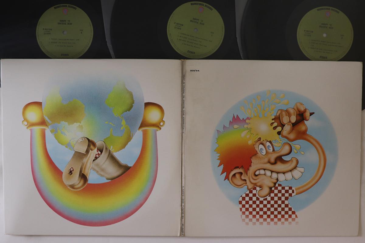 

LP Record GRATEFUL DEAD - Europe 72 P50702W WARNER BROS Japan Rock Used