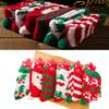 Women Christmas Socks Santa Elk Gift Fluffy Cozy Ladies Winter Warm Floor Socks