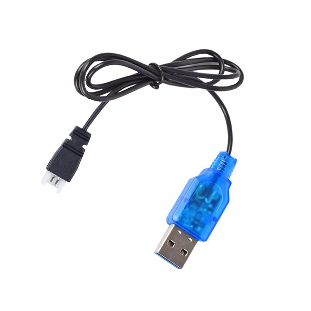 USB Charging Cable Power Supply Wire 3.7V Lithium Batteries Charger Cord Line with MX2.0-2Pin Connectors for Quadcopter