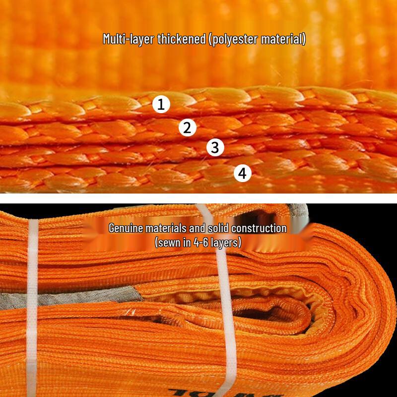Li Hu Wang Heavy Duty Polyester Flat Lifting Sling