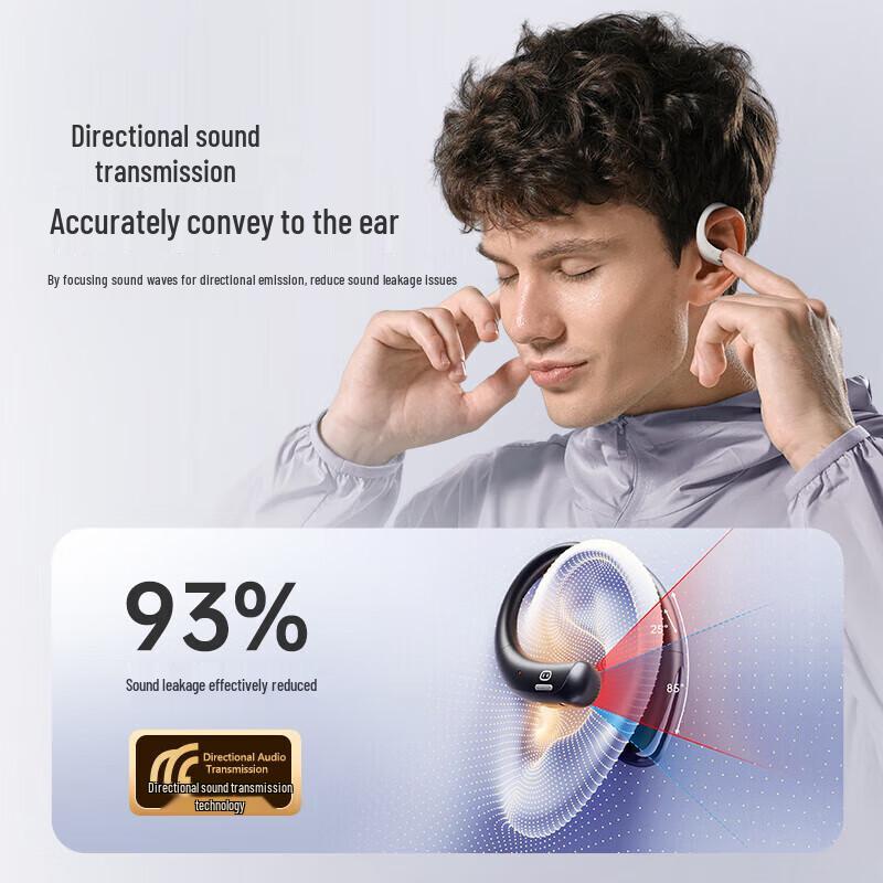 Xiaodu S200 AI Simultaneous Translation Open-Ear Bone Conduction Bluetooth Headphones