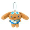 Sanrio Mascot Holder Polyester and Ages 6 and 879665 (Tokonatsu Vacation) Cinnamoroll, Steel, Up,