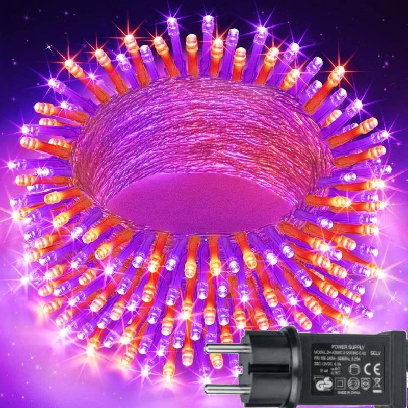 Led 200 20m With 8 Lighting Modes Halloween Decoration Hanging String Light