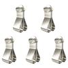 1/5Pair Detachable Magnetic Curtain Clips Drill Free Curtain Holders  Office Curtains