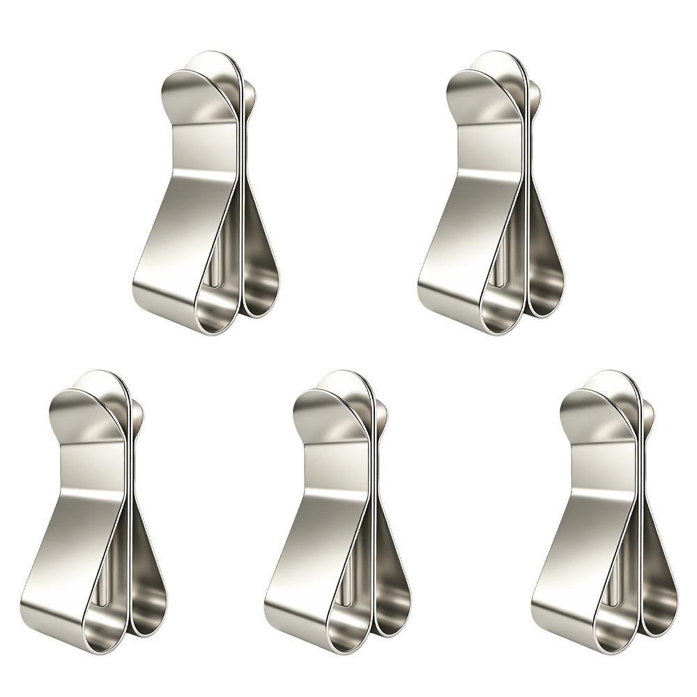 1/5Pair Detachable Magnetic Curtain Clips Drill Free Curtain Holders Office Curtains