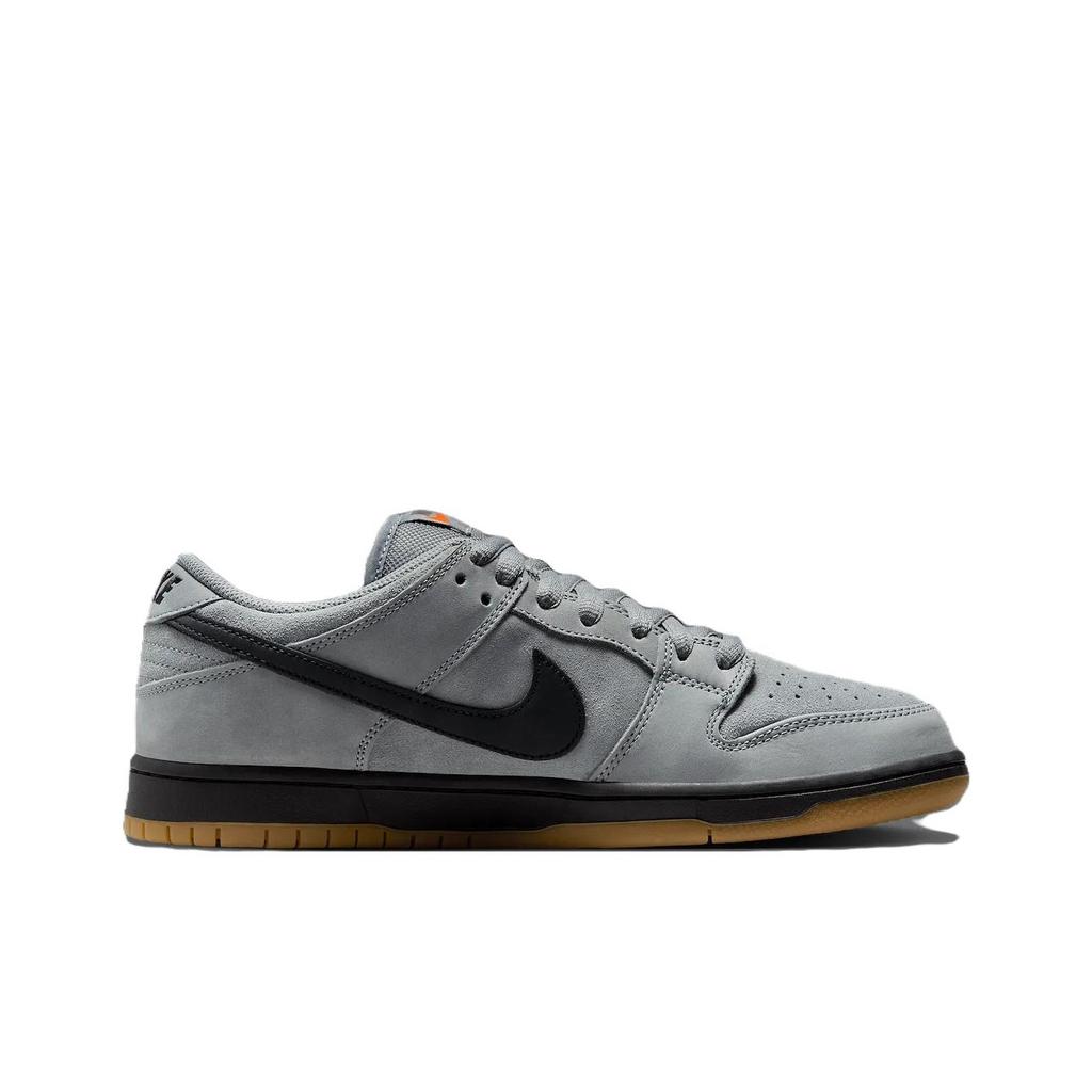 Nike Dunk Low Pro SB Cool Grey Herren-Sneakers Schwarz Dunkelgrau Gummi-Hellbraun FJ1674-002