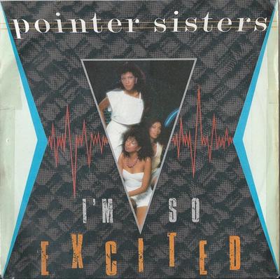 7inch Record POINTER SISTERS - I'm So Excited RPS108 Planet 1984 UK Dance & Electronica Used