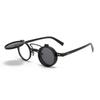 2025 Retro Flip-Up Round Glasses: Minimalist, Versatile, Comfortable, High-Definition.