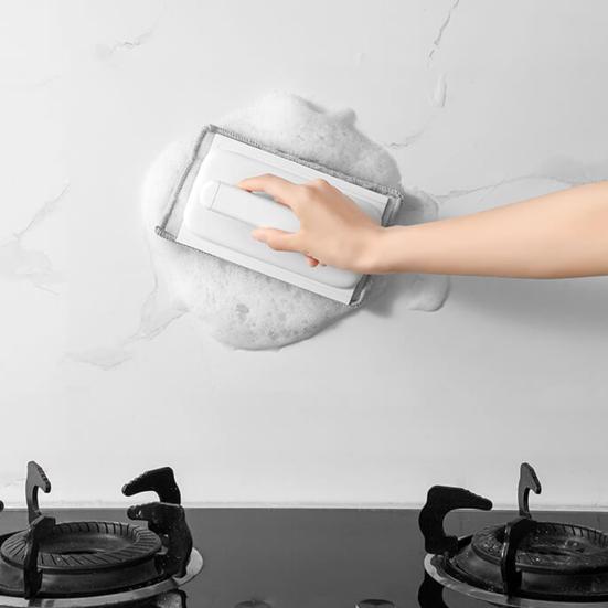 Yousheng Cleaning Brush Microfiber Wiping Cloth Soft Traceless PP Brush Body Detachable Washable Foldable Design Cleaning