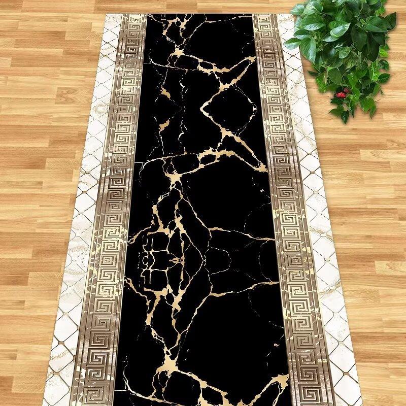 

Коврик для коридора, коврик для входной двери, большой размер, можно разрезать, длинный полосатый коврик для пола 80cm*1500cm