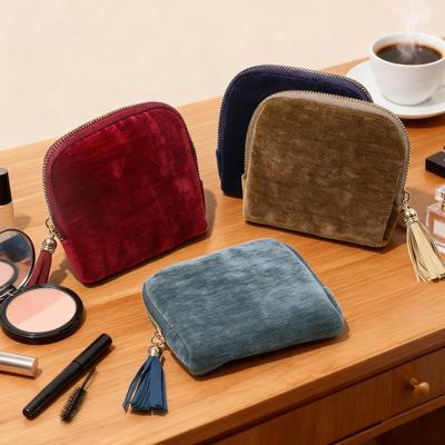 Jewelry Bag Large Capacity Zipper Closure Portable Travel Jewelry Organizer Multi Compartments Jewelry Storage Pouch