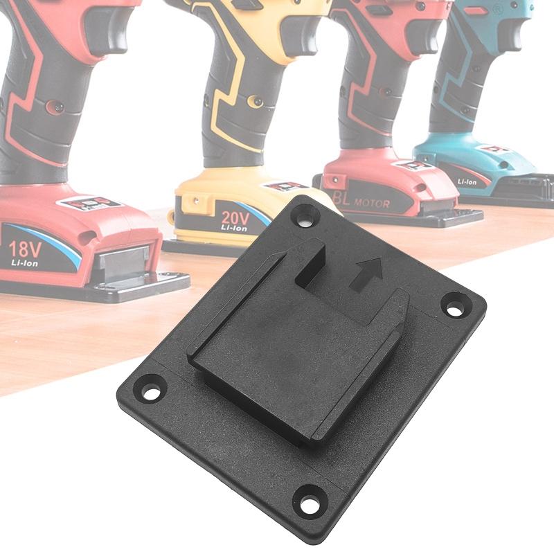 5 Pieces/set Electric Tool Screwdriver Wrench Base Snap for Miwaqi 14.4-18v Lithium Battery Wall Mount