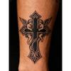 Bussola Ancoraggio Impermeabile Permanente Croce Erbe Tatuaggio Adesivo Per Uomini e Donne Duraturo 7-15 Giorni Adatto per il Braccio