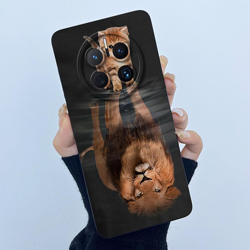 For Huawei Mate 50 50 Pro 50E Phone Case Mate50 Cover Fashion Simplicity Flowers Soft Liquid Silicone Shell For Mate50Pro Fundas