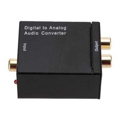 RCA(L / R) Analoger Ausgangskonverter Digital-Analog-Decoder Digital-Analog-Signalumwandlung