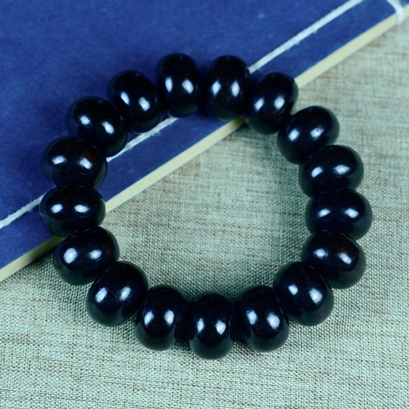 Chinese Abacus Prayer Beads Bracelet: Natural Green Sandalwood, Red Sandalwood, Agarwood