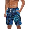 Fashion Colorful Palm Tree Pattern Beach Shorts For Men 3d Printing Swimming Trunks Summer Loose Holiday Party Board Shorts