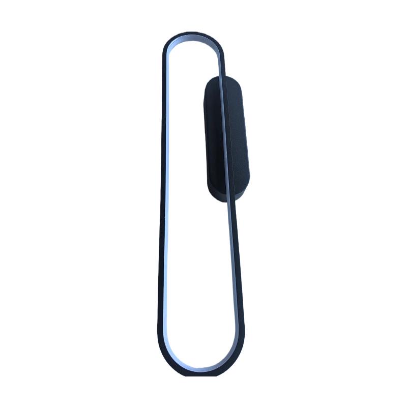 Minimalist LED Wall Lamp - Creative Three-Color Dimming for Living Room or Bedside