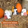 3 Pcs Ghost Ornaments Terror Party Birthday Decoration Tiered Tray Halloween Signs Farmhouse Table Room Decors Household