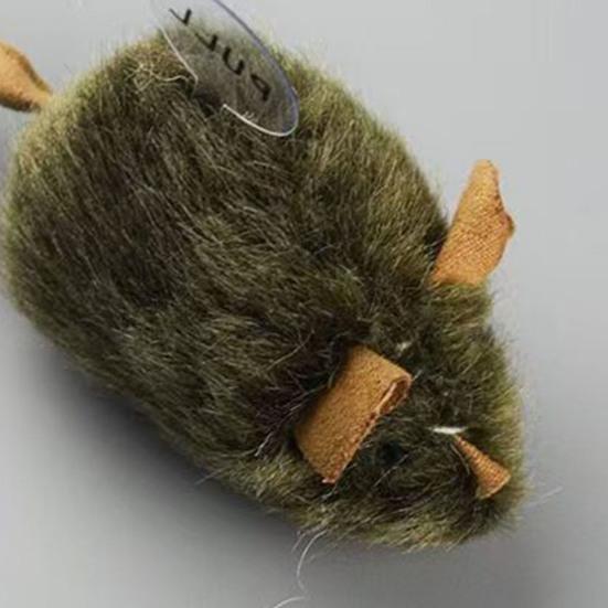 Brinquedo Automático de Rato para Gatos Ativado ao Toque Brinquedo de Rato que Faz Barulho Brinquedo Interativo para Gatos para Gatinhos Estimulação do Instinto de Caça