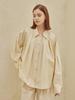 A Leaf Phaeton A-Line Pinturk Shirts_Ivory